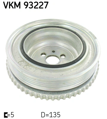 Belt Pulley, crankshaft (VKM 93227)