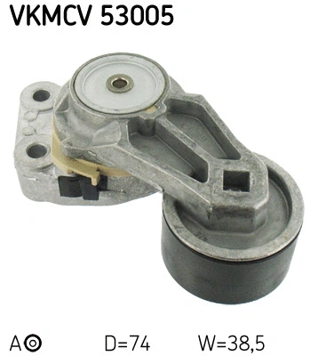 Tensioner Pulley, V-ribbed belt (VKMCV 53005)