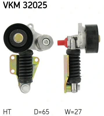 Tensioner Pulley, V-ribbed belt (VKM 32025)