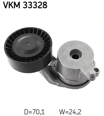 Tensioner Pulley, V-ribbed belt (VKM 33328)