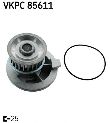 Water Pump, engine cooling (VKPC 85611)