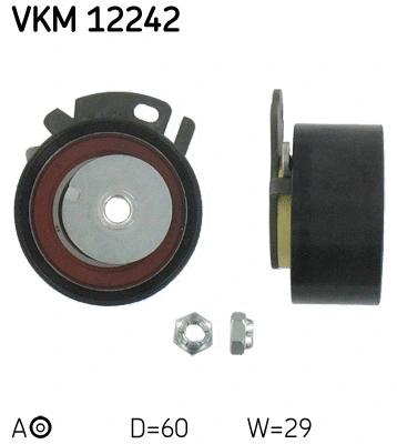 Tensioner Pulley, timing belt (VKM 12242)