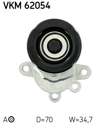 Tensioner Pulley, V-ribbed belt