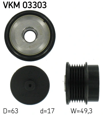 Alternator Freewheel Clutch (VKM 03303)