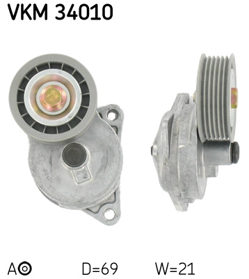 V-Ribbed Belt Set (VKMA 34101)