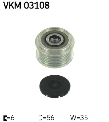 Alternator Freewheel Clutch (VKM 03108)