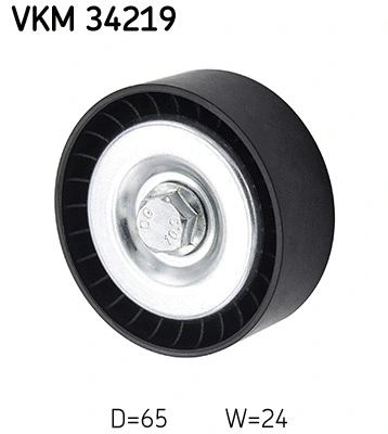 Deflection/Guide Pulley, V-ribbed belt