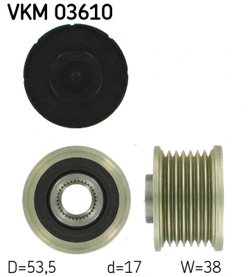 Alternator Freewheel Clutch (VKM 03610)