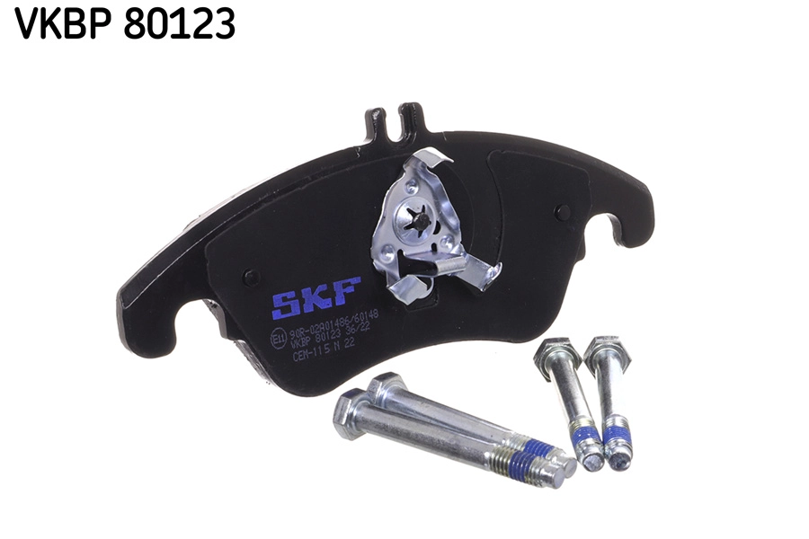 Brake Pad Set, disc brake (VKBP 80123)