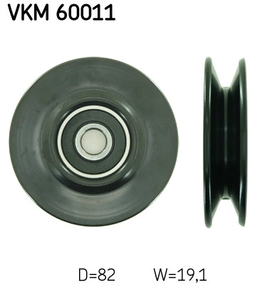 Deflection/Guide Pulley, V-belt (VKM 60011)