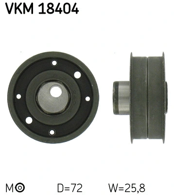 Tensioner Pulley, timing belt (VKM 18404)