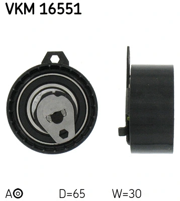 Tensioner Pulley, timing belt (VKM 16551)