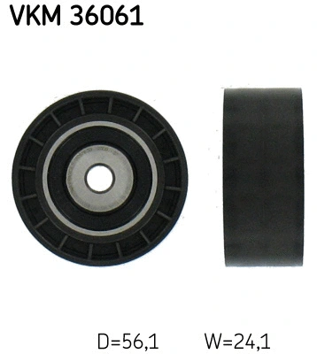 Deflection/Guide Pulley, V-ribbed belt (VKM 36061)