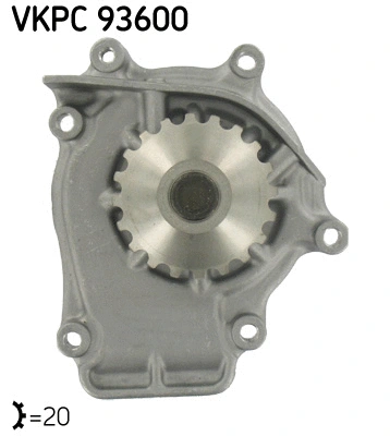 Water Pump, engine cooling (VKPC 93600)