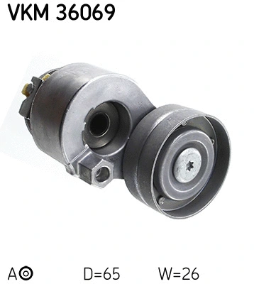 Tensioner Pulley, V-ribbed belt (VKM 36069)