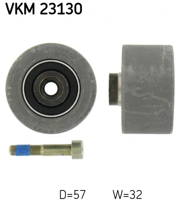 Deflection/Guide Pulley, timing belt (VKM 23130)