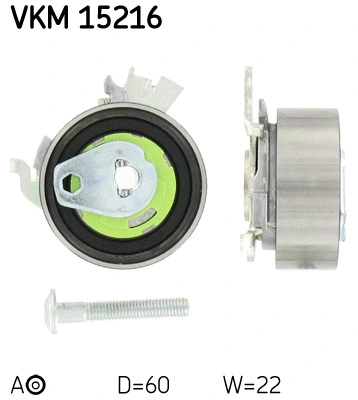 Tensioner Pulley, timing belt (VKM 15216)