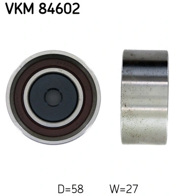 Deflection/Guide Pulley, timing belt (VKM 84602)