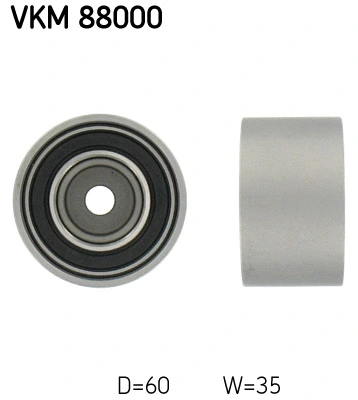 Deflection/Guide Pulley, timing belt (VKM 88000)