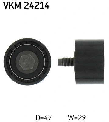 Deflection/Guide Pulley, timing belt (VKM 24214)