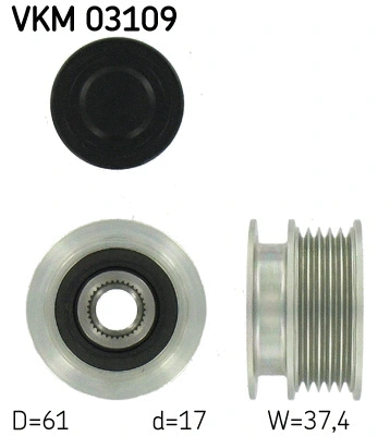 Alternator Freewheel Clutch (VKM 03109)