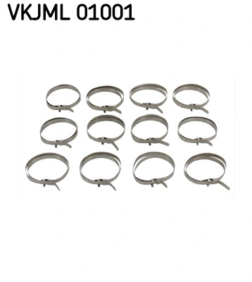 Assortment, clamping clips (VKJML 01001)