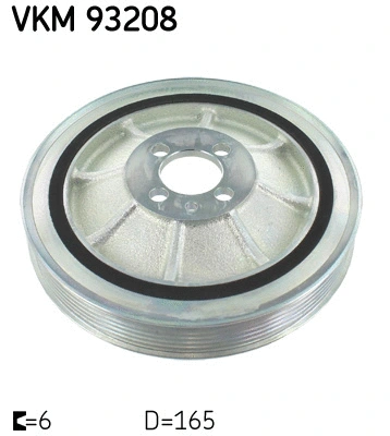 Belt Pulley, crankshaft (VKM 93208)