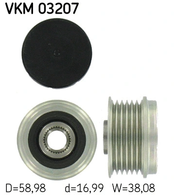 Alternator Freewheel Clutch (VKM 03207)