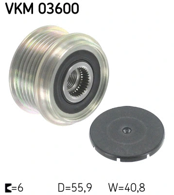 Alternator Freewheel Clutch (VKM 03600)