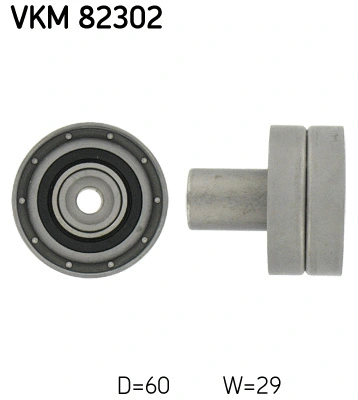 Deflection/Guide Pulley, timing belt (VKM 82302)