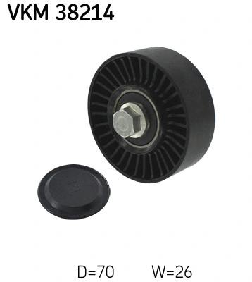 Deflection/Guide Pulley, V-ribbed belt (VKM 38214)