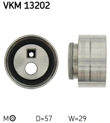 Tensioner Pulley, timing belt (VKM 13202)