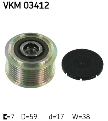 Alternator Freewheel Clutch (VKM 03412)
