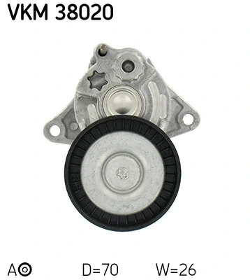 Tensioner Pulley, V-ribbed belt