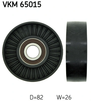 Deflection/Guide Pulley, V-ribbed belt (VKM 65015)