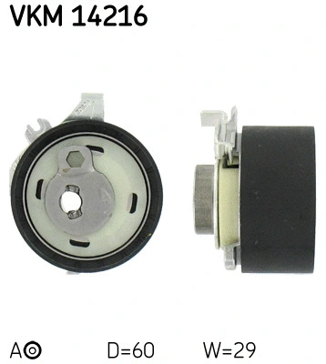 Tensioner Pulley, timing belt (VKM 14216)