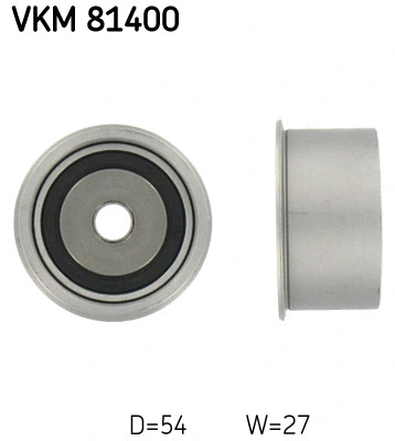 Deflection/Guide Pulley, timing belt (VKM 81400)