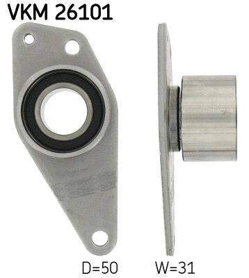 Deflection/Guide Pulley, timing belt (VKM 26101)