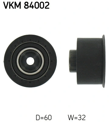 Deflection/Guide Pulley, timing belt (VKM 84002)