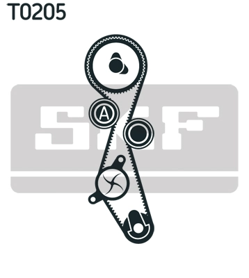Timing Belt Kit (VKMA 03257)