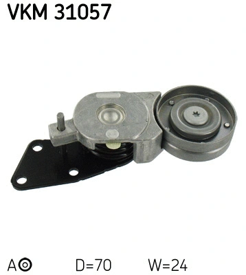 Tensioner Pulley, V-ribbed belt (VKM 31057)