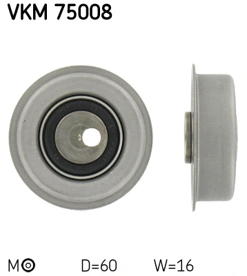 Tensioner Pulley, timing belt (VKM 75008)