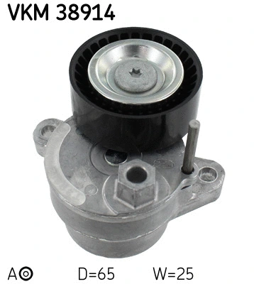 Tensioner Pulley, V-ribbed belt (VKM 38914)