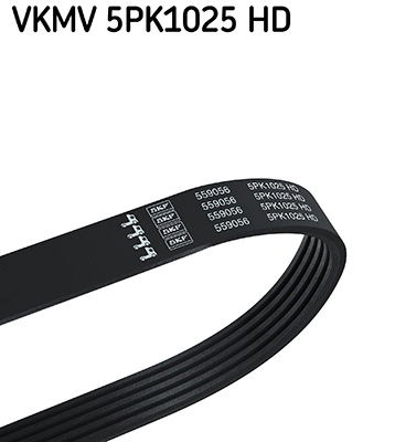 V-Ribbed Belt (VKMV 5PK1025 HD)