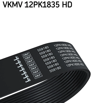 V-Ribbed Belt (VKMV 12PK1835 HD)
