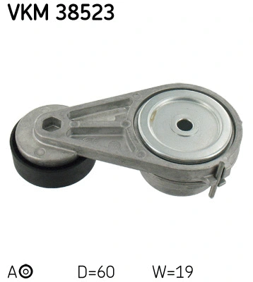 Tensioner Pulley, V-ribbed belt (VKM 38523)