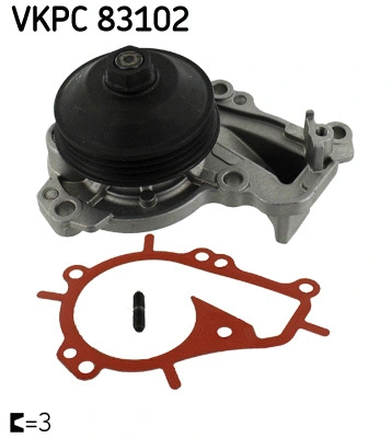 Water Pump, engine cooling (VKPC 83102)