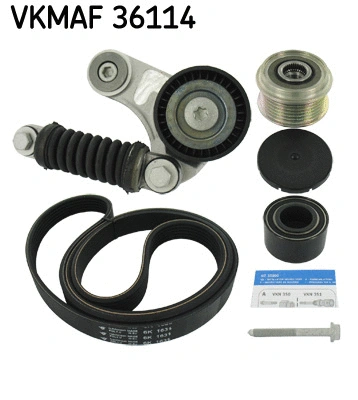 V-Ribbed Belt Set (VKMAF 36114)