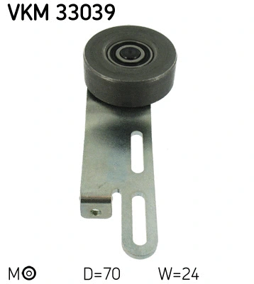 Tensioner Pulley, V-ribbed belt (VKM 33039)