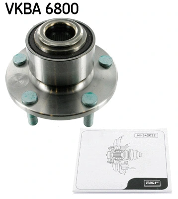 Wheel Bearing Kit (VKBA 6800)